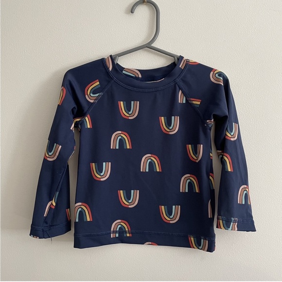 Hanna Andersson Rainbow Swim Rashguard - Picture 2 of 8